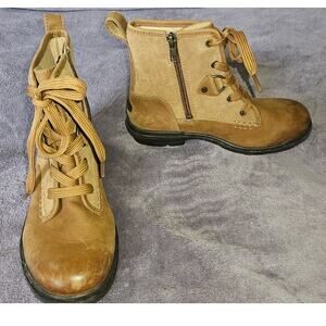 UGG‎ HAPSBURG LACE WOOL/ LEATHER WATERPROOF BOOTS Tan WOMEN US 6/EU 37